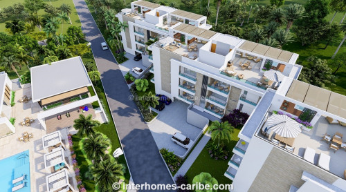 photos for CABARETE: ADVANCED CONSTRUCTION UNIQUE MODERN 3-BED APARTMENTS NEAR THE BEACH.