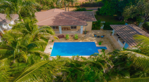 photos for SOSUA: TURNKEY VILLA, COVERED SUMMER KITCHEN WITH BBQ AND SEATING AREA