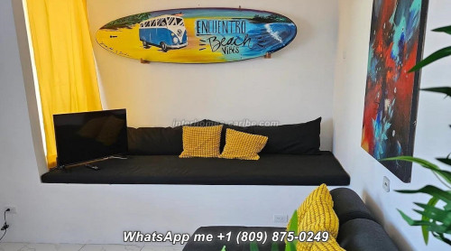 photos for CABARETE: FIRE SALE OF A MODERN 1-BEDROOM APARTMENT, WITH PRIVATE ROOF TERRACE AND SEA VIEW.