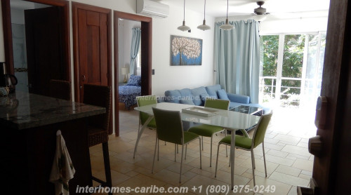 photos for SOLD - CABARETE: EXCLUSIVE 2-BEDROOM APARTMENT DIRECTLY ON THE BEACH