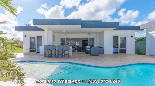 thumbnail for SOSUA: STUNNING MODERN 2-BEDROOM VILLA WITH HUGE OUTDOOR TERRACE