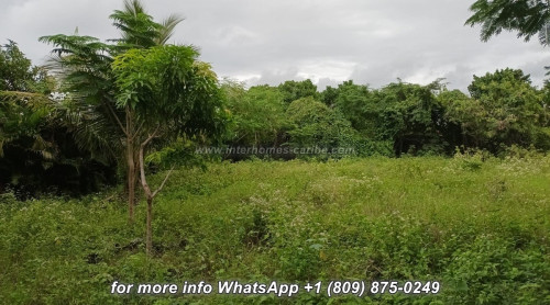 photos for SOSUA: BUILDING LOT OF 1,089 M² IN A CENTRAL LOCATION